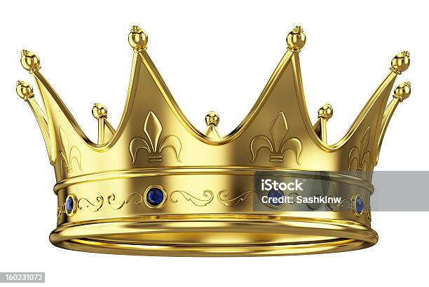 Gold Krone Stockfoto und mehr Bilder von Krone - Kopfbedeckung - Krone - Kopfbedeckung, König - Königliche Persönlichkeit, Krönung