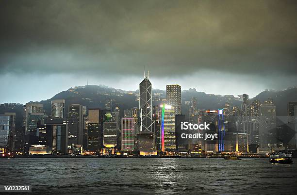 홍콩 At Dusk 0명에 대한 스톡 사진 및 기타 이미지 - 0명, 갈색, 건물 외관