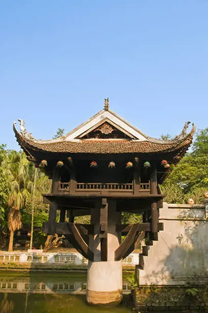 Photo of One Pillar pagoda in Hanoi, Vietnam