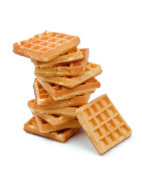 동유럽식 와플 - waffle waffled belgian waffle food 뉴스 사진 이미지
