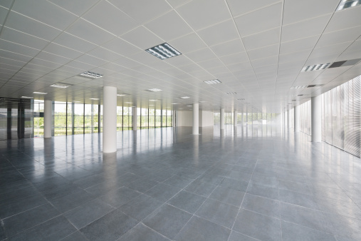 Empty office building