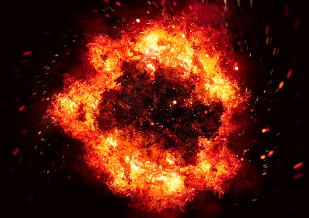 istock 3d illustration of burning flames 1602363838