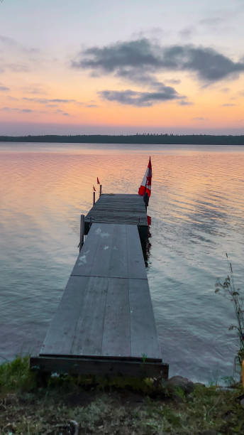 istock dock on a peaceful canadian lake 1602371545