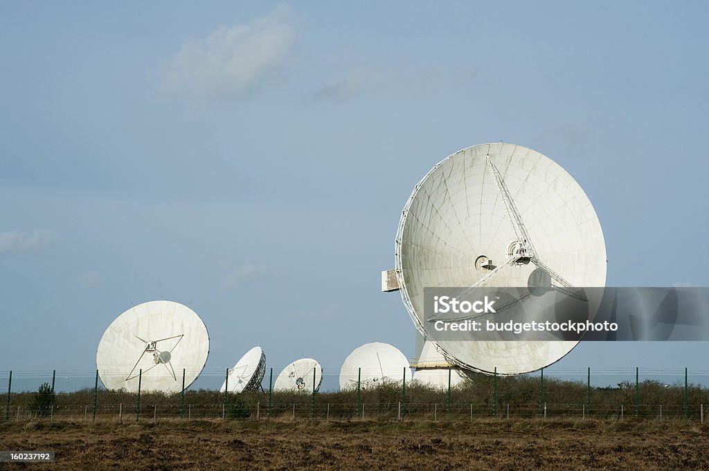 Estação Goonhilly terra - Foto de stock de Antena - Equipamento de telecomunicações royalty-free