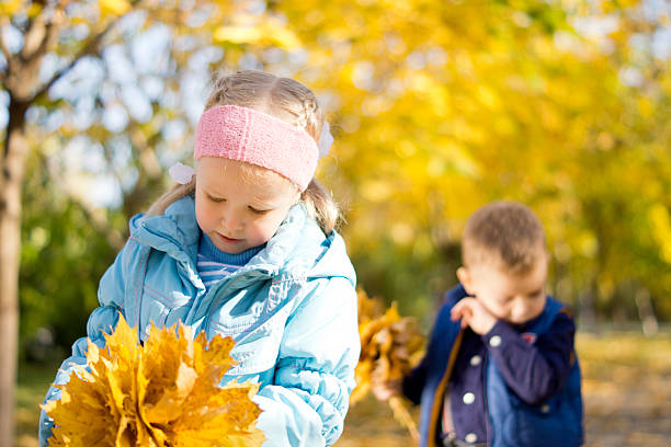 istock Children in the park an autumn day 160239643
