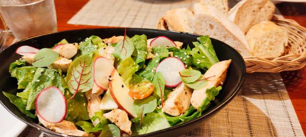 istock Grilled Chicken and Apple Salad 1602439071