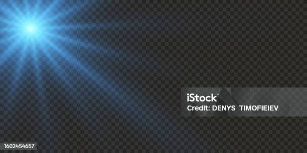 Color Flash Blue Blue Light Blue Flash Blue Glow Magic Light Rays Of Light On A ...