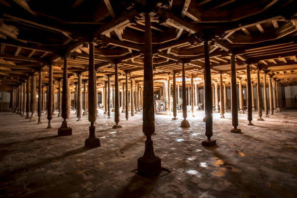istock The Thousand Column Mosque in Khiva 1602475935