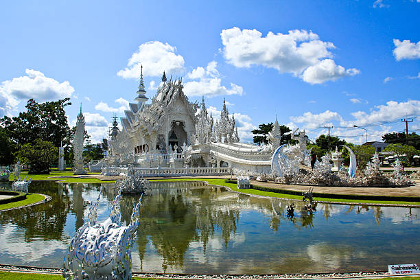 istock Thai temple called Wat Rong Khun at Chiang Rai, Thailand. 160248907