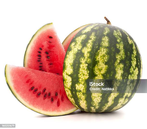Sliced Ripe Watermelon Stock Photo - Download Image Now - Brightly Lit, Clean, Close-up