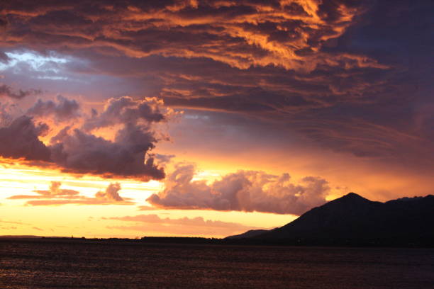 istock Sunset at the adriatic sea 1602595244