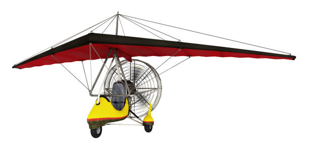 istock Ultralight trike isolated on white background 1602631870