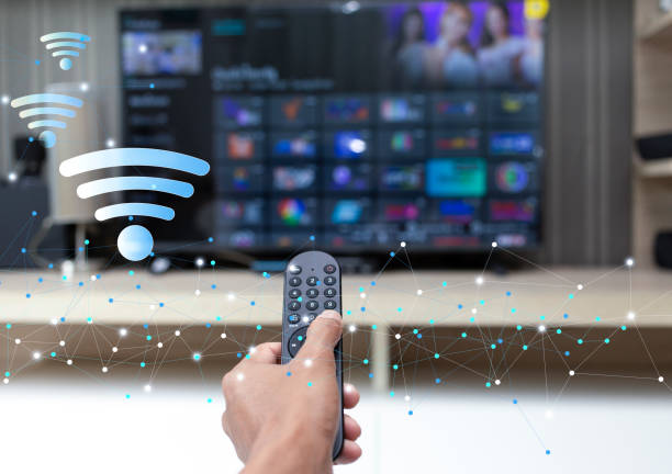 network social media streaming on television at home