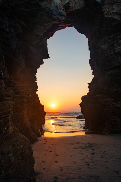 istock The cathedral Beach in Galicia, Spain 1602684534