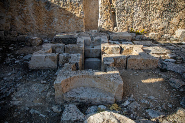 istock Historical Alahan Monastery in Mersin, Turkey. 1602720814