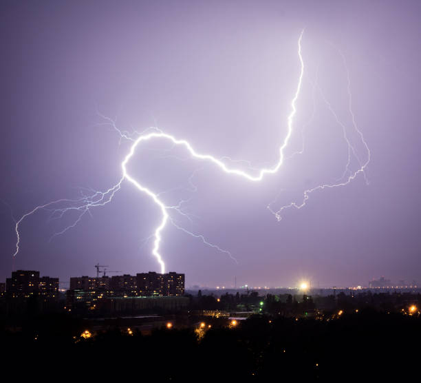 istock Lightning over Kyiv at night in May 1602786624