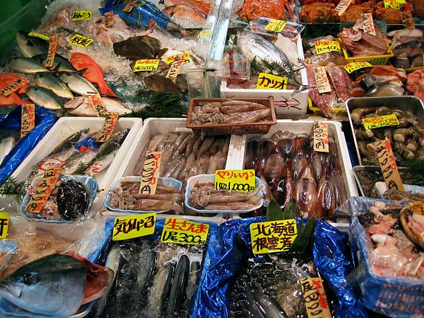 istock Tsukiji Fish Market, Tokyo 160292448
