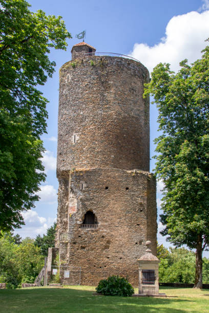 istock Melusine Tower in Vouvant 1602932378