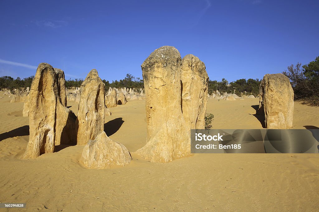 De Pinnacles - Foto de stock de Austrália royalty-free