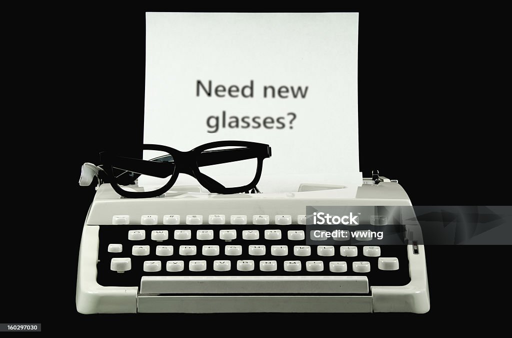 Necesitamos nuevos Gafas? - Foto de stock de Conceptos libre de derechos