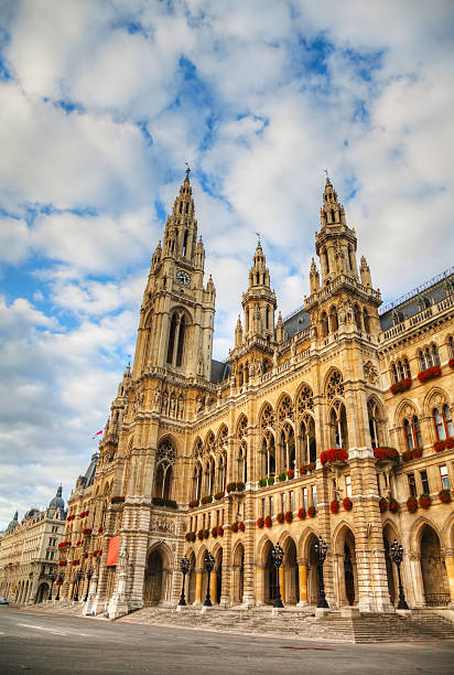 istock Rathaus (City hall) in Vienna, Austria 160297648
