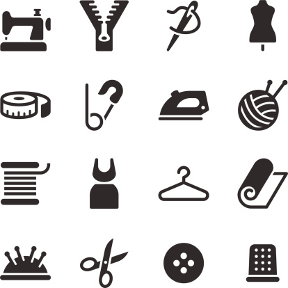 Vector file of Tailor Icons
