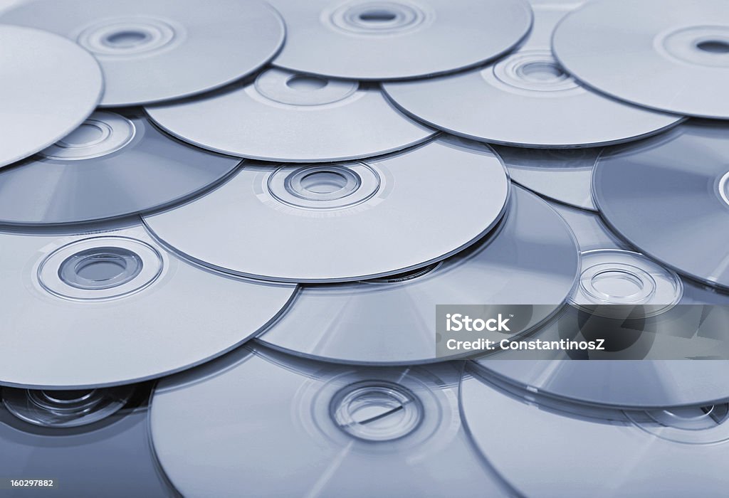 Disques compacts - Photo de Abstrait libre de droits