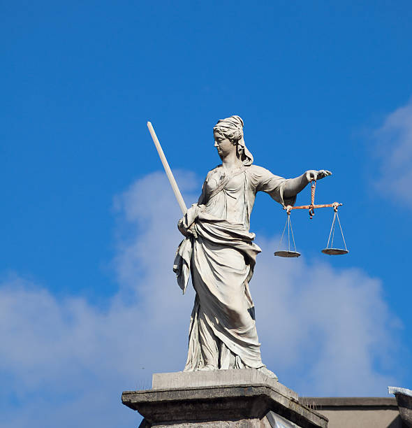 istock Lady Justice (Justitia) statue in Dublin 160297991