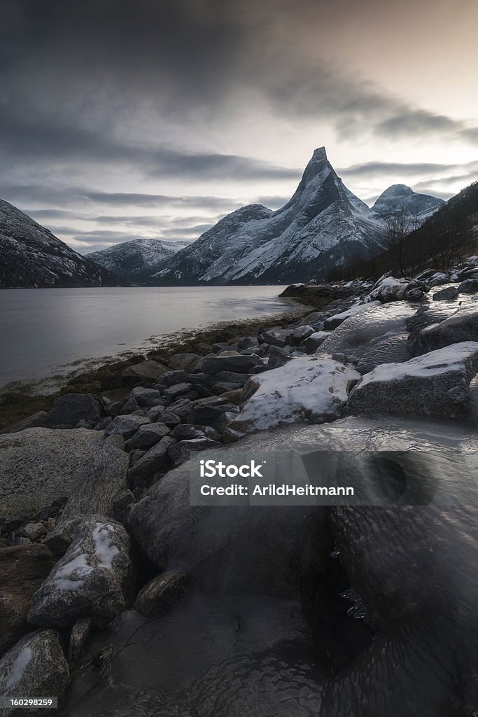 Norways-Berge - Lizenzfrei Arktis Stock-Foto