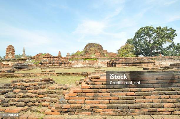 Architektura Starożytnego Pagoda - zdjęcia stockowe i więcej obrazów Architektura - Architektura, Ayuthaya, Azja