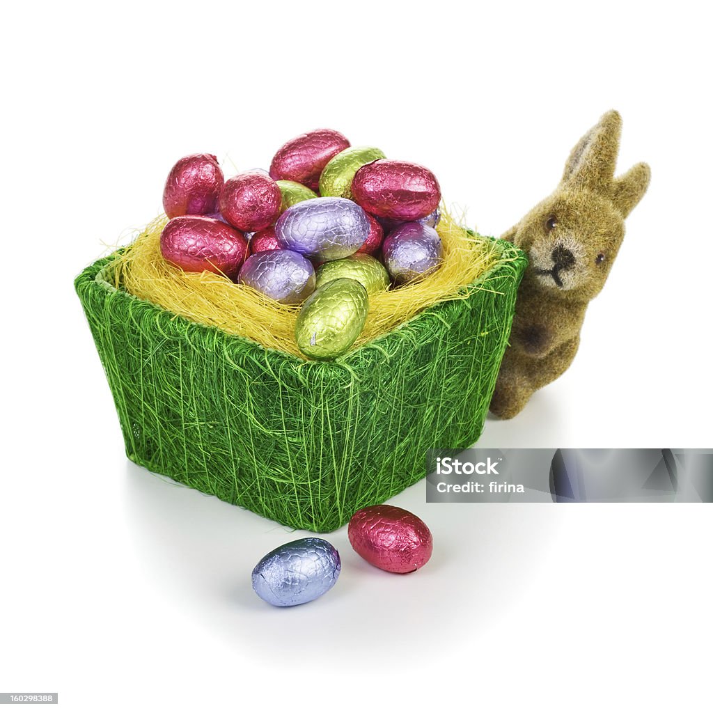 ウサギと卵とイースター - お祝いのロイヤリティフリーストックフォト