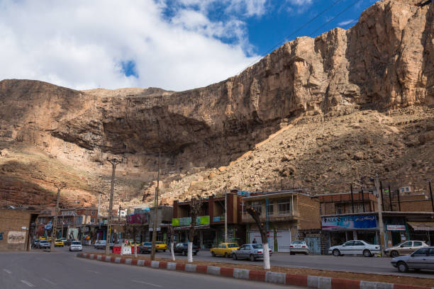 The townscape of Mark, Iran