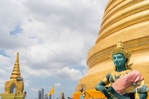 The Golden Mount Wat Saket in Bangkok, Thailand