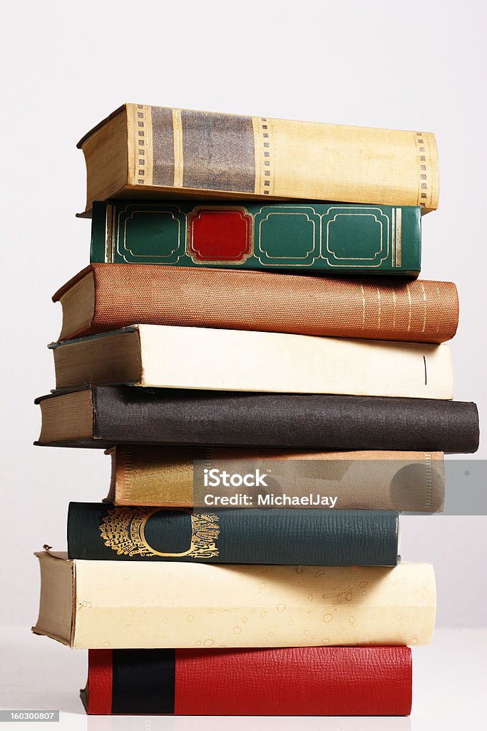 Vazio capas de livros (XXL imagem) com Copyspace - Foto de stock de Acabado royalty-free