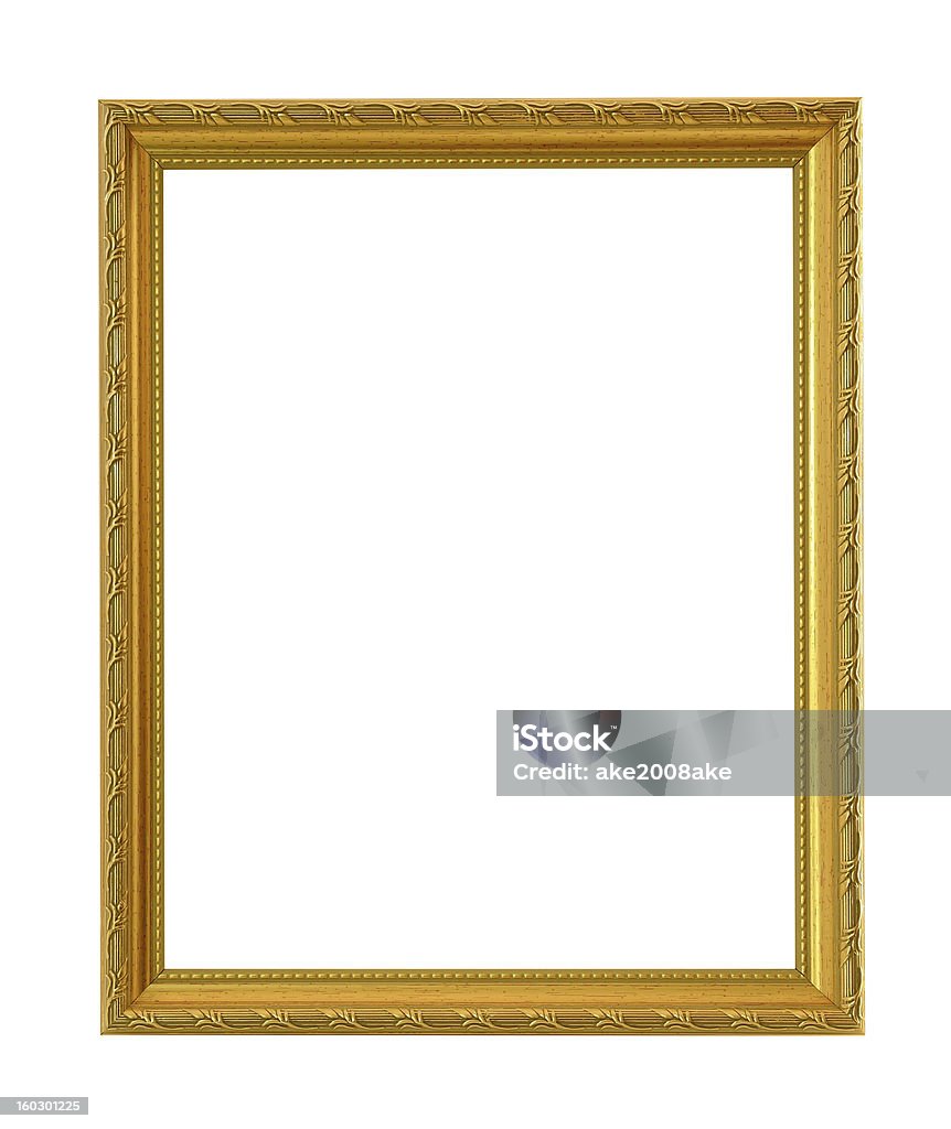 Photo Fream Gold Gold Picture Fram Stock Photo - Download Image Now - Gold Colored ...