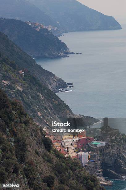 Foto de Panorama e mais fotos de stock de Arcaico - Arcaico, Cinque Terre, Corniglia