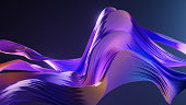 Abstract wavy cloth background