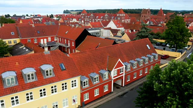 Old Danish town on Funen