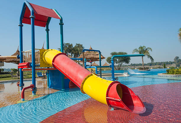 istock Childrens play area in a pool 160303733
