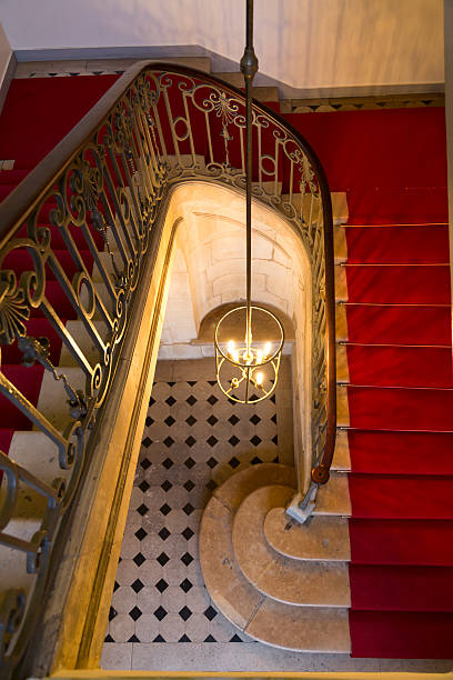 istock Marble Staircase In a Luxury Building 160308353