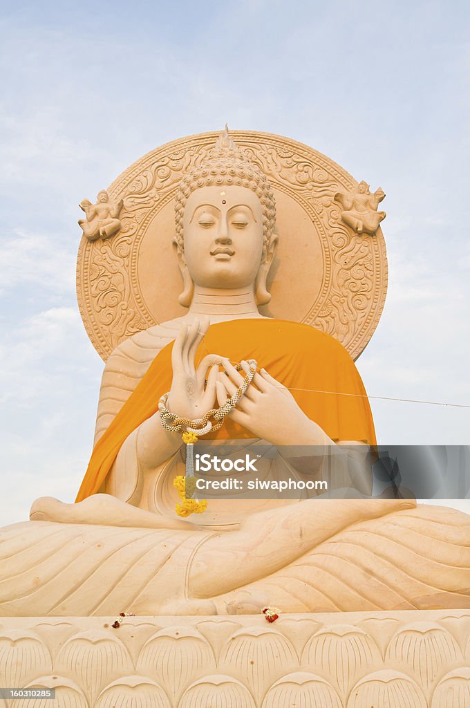 Alte big-buddha-statue - Lizenzfrei Achtsamkeit - Persönlichkeitseigenschaft Stock-Foto