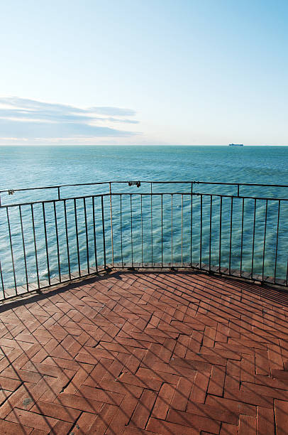 istock Terrace overlooking the sea 160310349