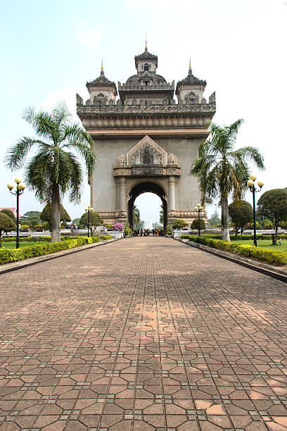 istock patuxai monument in Vientiane, Laos 160311769