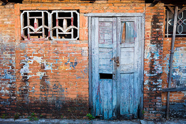 In rovina edificio - foto stock