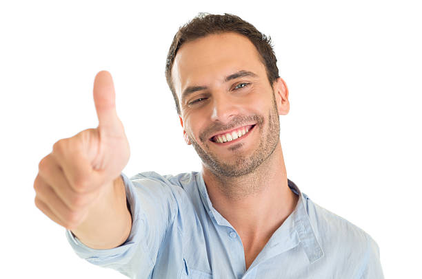 istock Young Man Showing Thumb Up 160311987