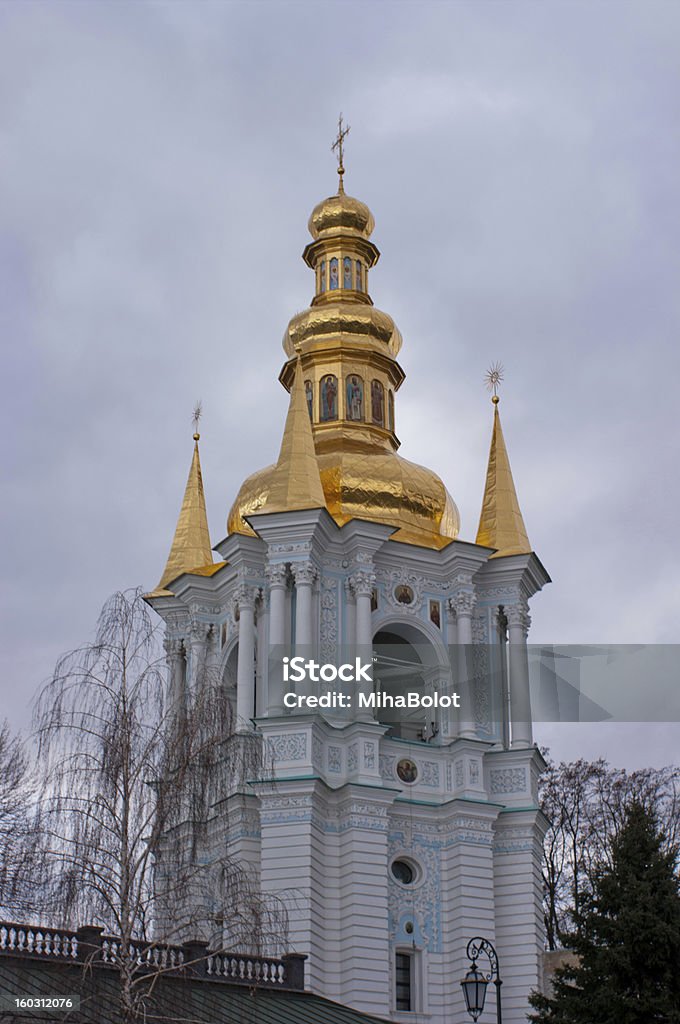 Torre do Sino em Kyiv-Pechersk Lavra, Kyiv - Foto de stock de Antigo royalty-free