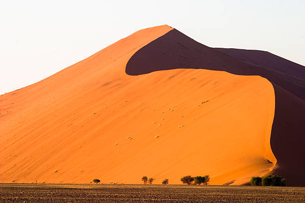 Red dune Sossusvlei, Namibia stock photo