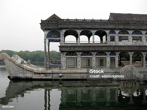 Мраморная Лодке Летний Дворец Пекин — стоковые фотографии и другие картинки Qing Dynasty - Qing Dynasty, Азиатская культура, Азия