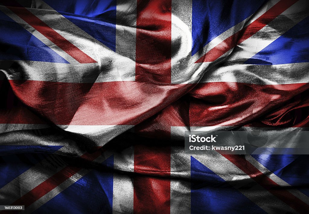 Bandeira de Inglaterra - Royalty-free Acabado Foto de stock