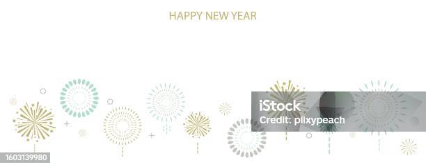 Firework Ribbon Background Color Firework On Background For Celebration Stock Illustration ...